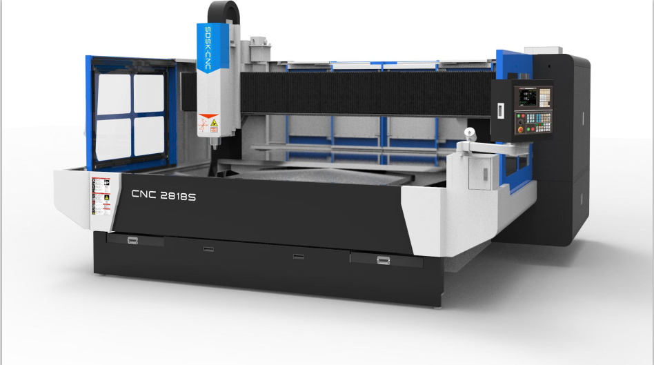 SDSK2818S    大型玻璃精雕機  玻璃磨邊打孔  茶幾玻璃面板打孔，煤氣灶面板打孔