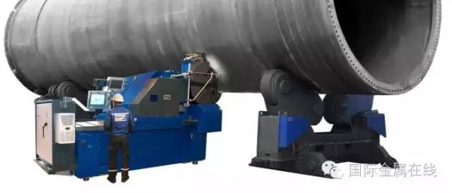 如何加工大口徑厚壁鋼管坡口，看芬蘭人的。。。